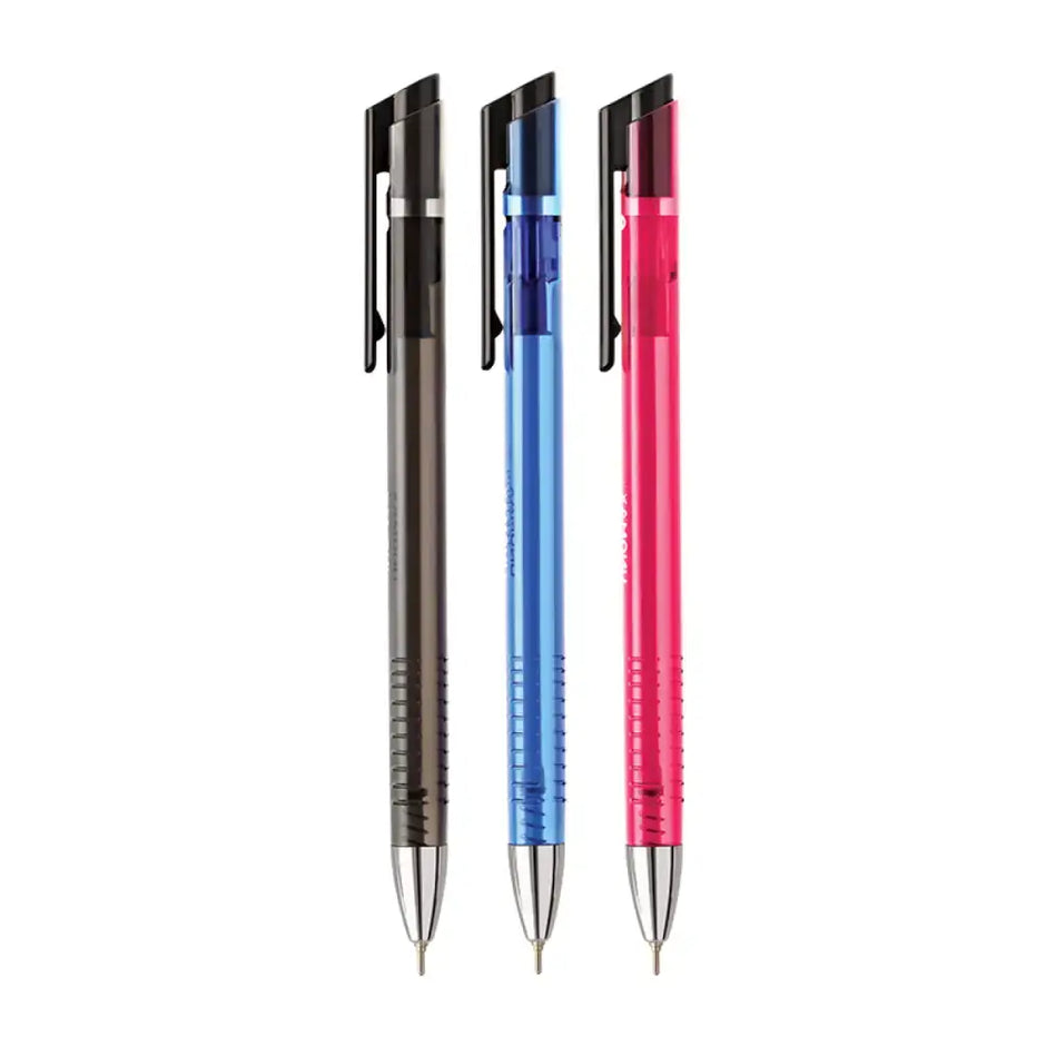 Unomax Tektron Ball Pen | Ink Colour - Blue Black and Red - Ball Pens