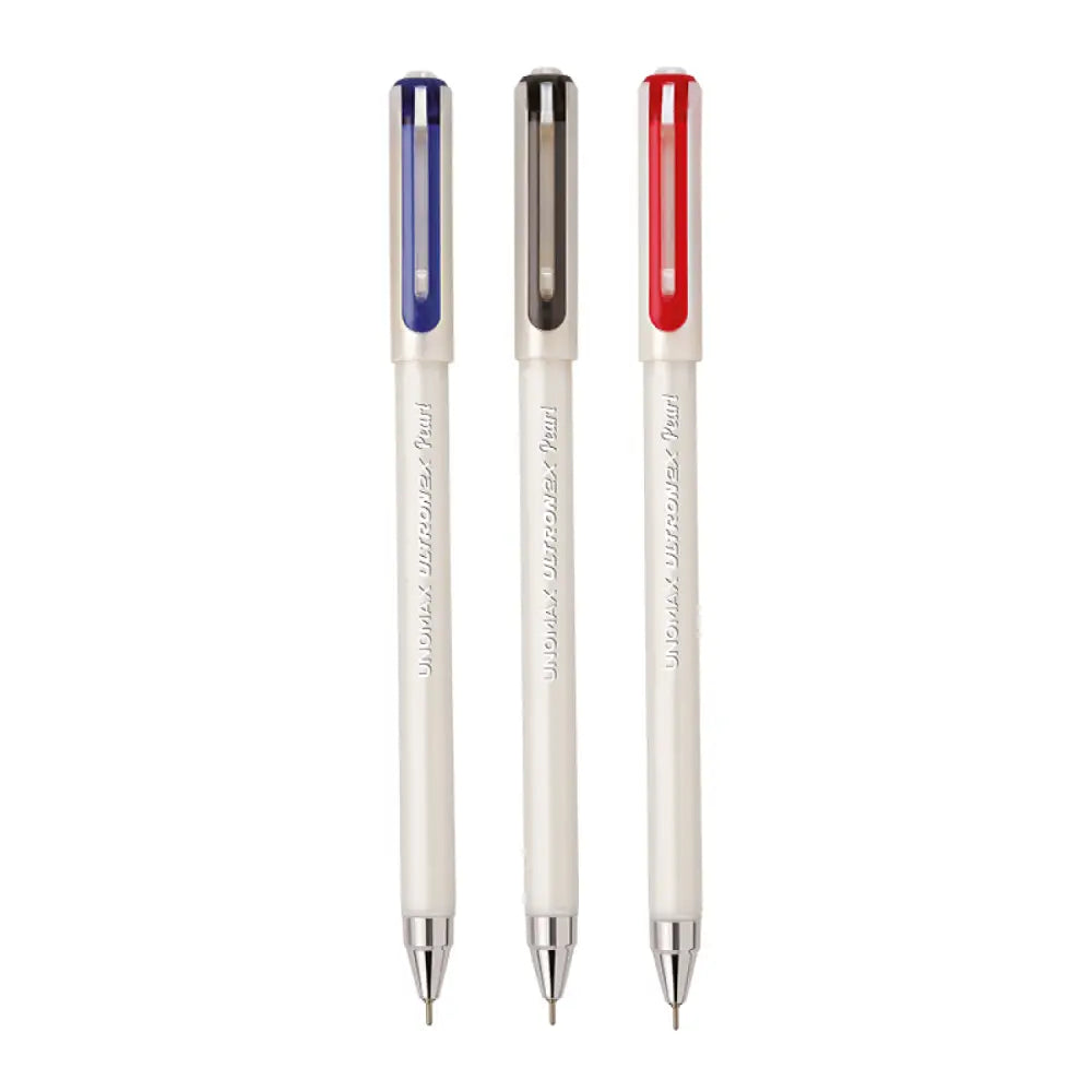 Unomax Ultron 2X Pearl Ball Pen | Ink Colour - Blue Black and Red - Ball Pens