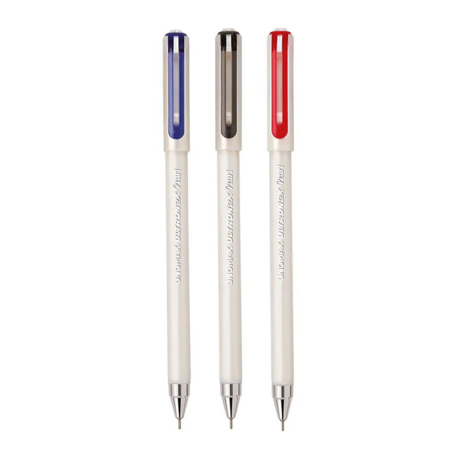 Unomax Ultron 2X Pearl Ball Pen | Ink Colour - Blue Black and Red - Ball Pens