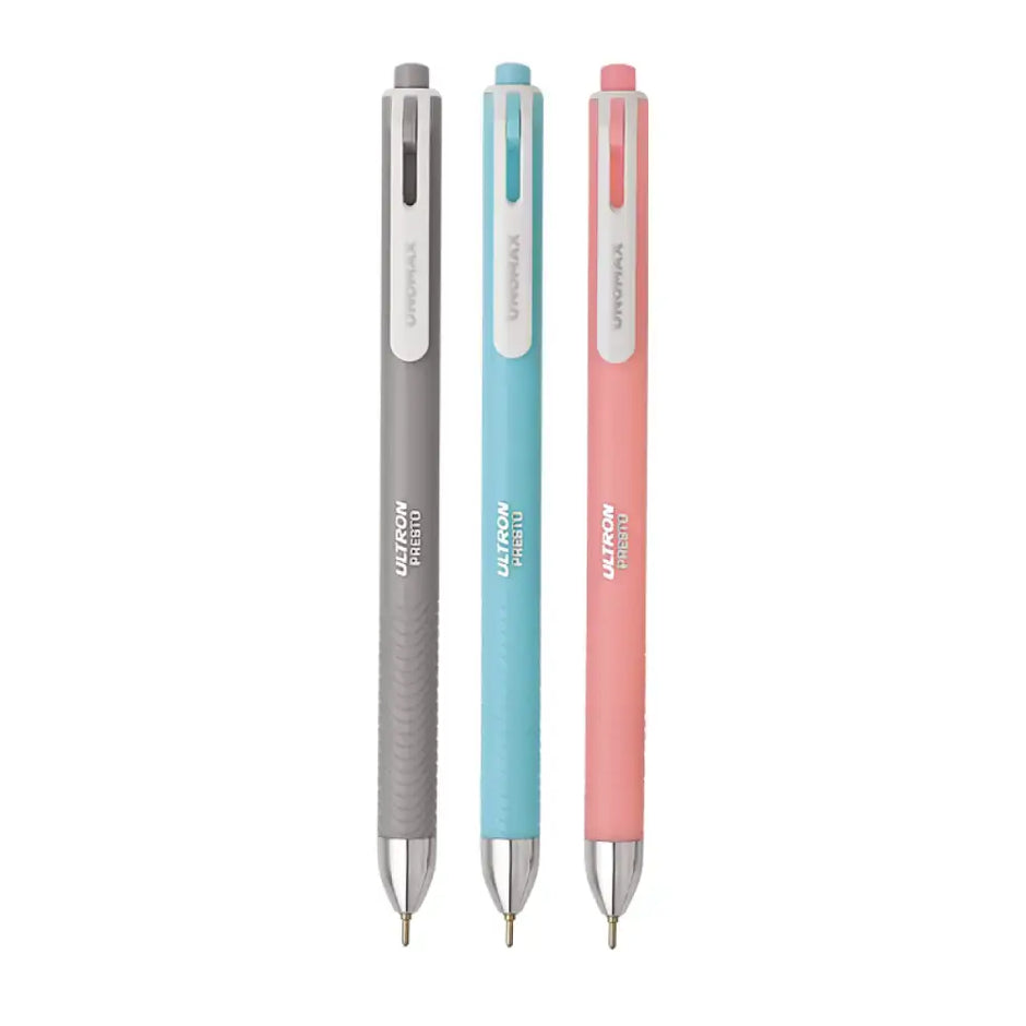 Unomax Ultron Presto Neo RT Ball Pen | Ink Colour - Blue Black and Red - Ball Pens