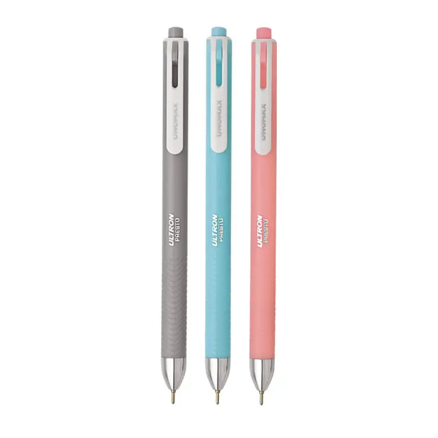 Unomax Ultron Presto Neo RT Ball Pen | Ink Colour - Blue Black and Red - Ball Pens