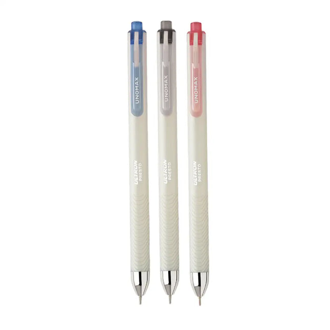 Unomax Ultron Presto Pearl RT Ball Pen | Ink Colour - Blue Black and Red - Ball Pens