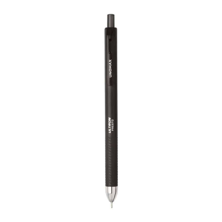 Unomax Ultron Presto RT Ball Pen | Ink Colour - Blue Black and Red - Black - Ball Pens