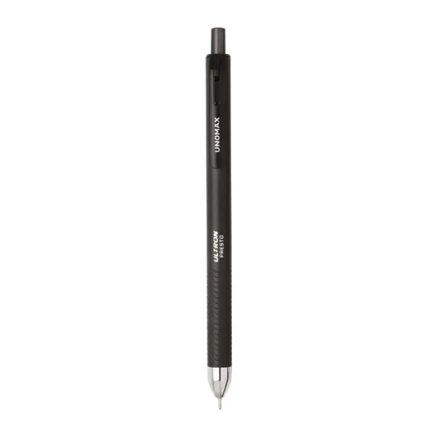 Unomax Ultron Presto RT Ball Pen | Ink Colour - Blue Black and Red - Black - Ball Pens