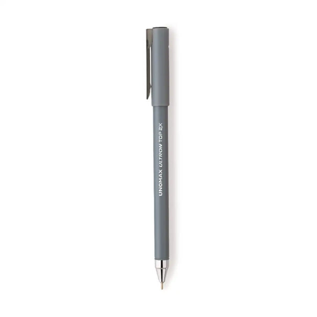 Unomax Ultron Top 2X Ball Pen | Ink Colour - Blue Black and Red - Black - Ball Pens