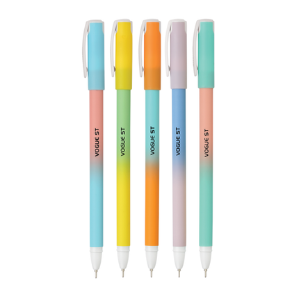 Unomax Vogue ST Ball Pen | Ink Colour - Blue and Black collection of vibrant gradient pens