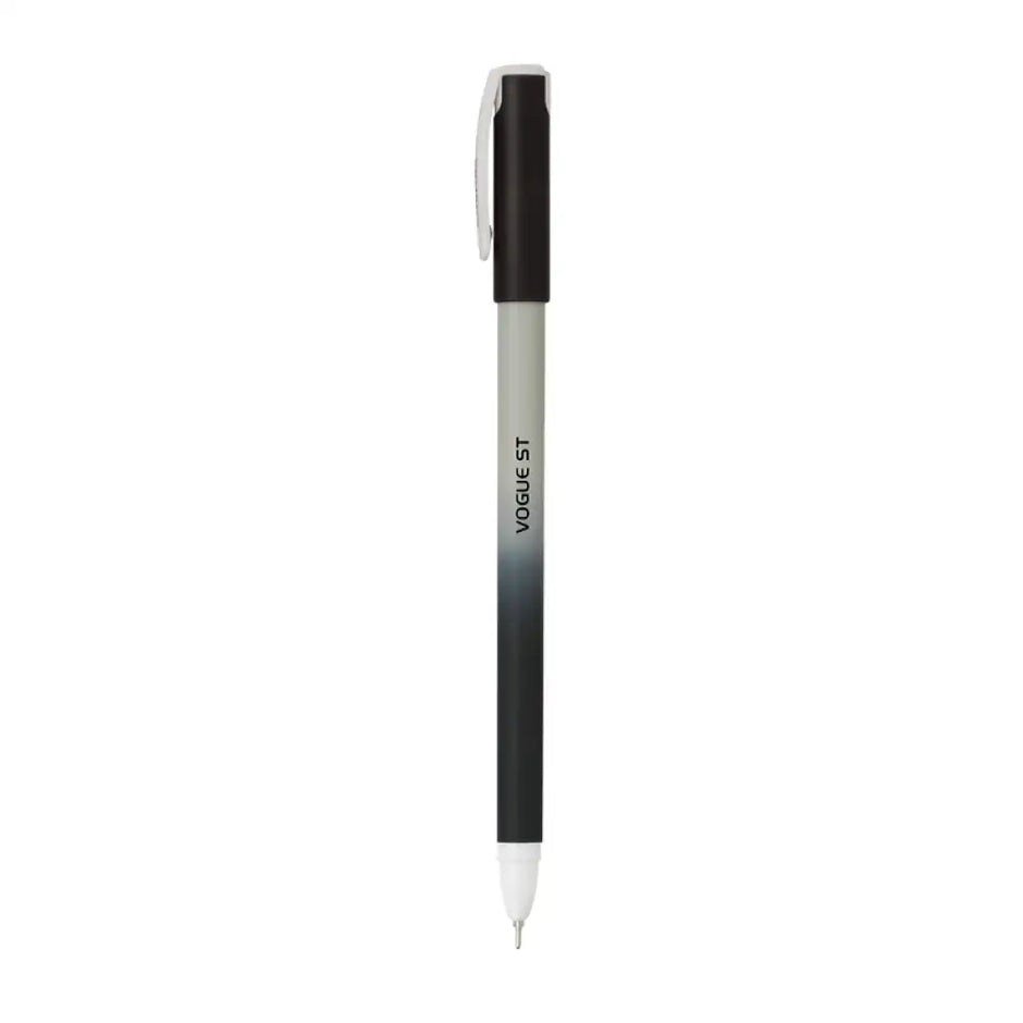 Unomax Vogue ST Ball Pen | Ink Colour - Blue and Black - Black - Ball Pens