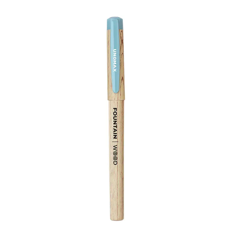 Unomax Wood Fountain Pen | Includes 2 Ink Cartridges - Fountain Pen