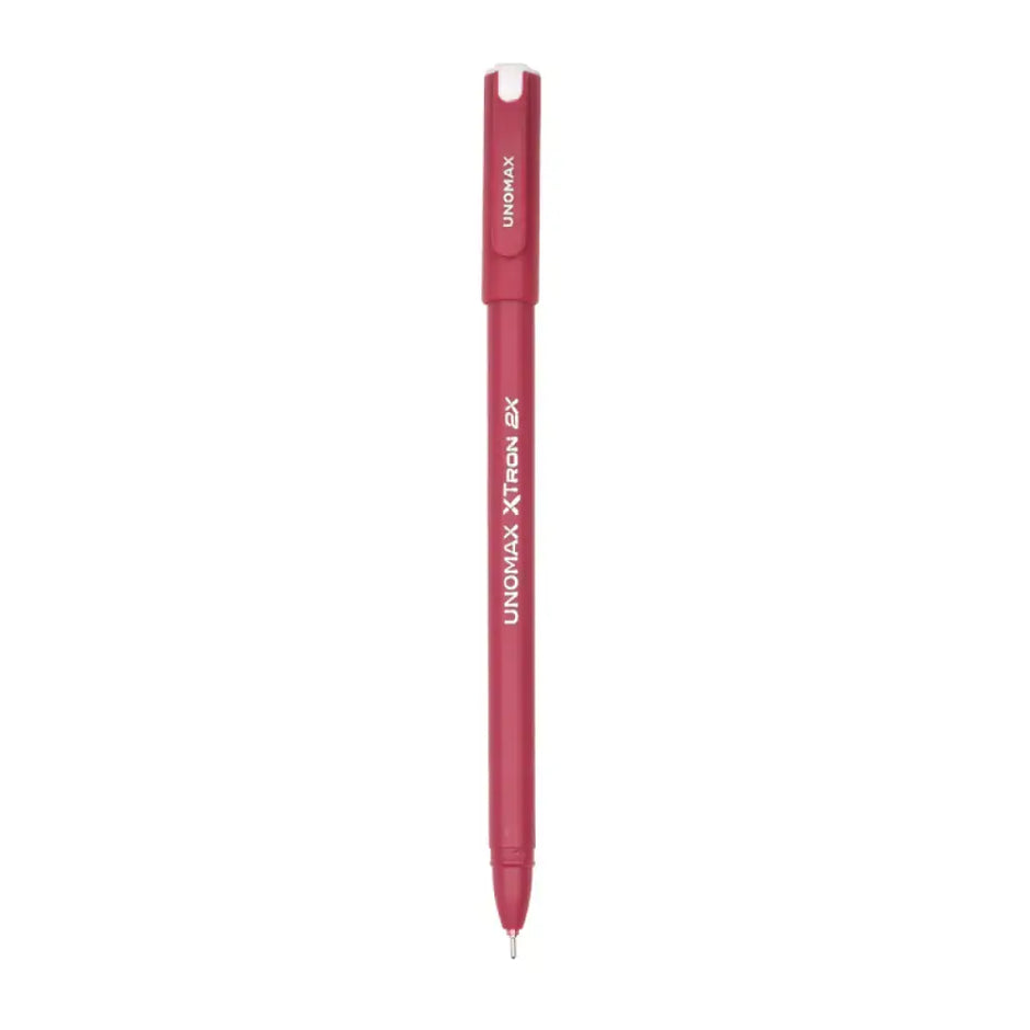 Unomax XTron 2X Ball Pen | Ink Colour - Blue Black and Red - Red - Ball Pens