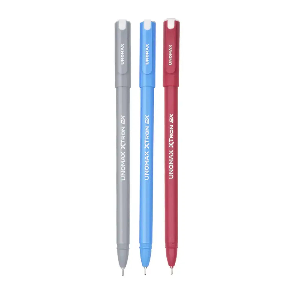 Unomax XTron 2X Ball Pen | Ink Colour - Blue Black and Red - Ball Pens