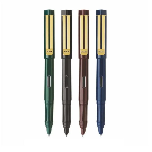 Zoox A9 Fountain Pen | Includes 3 Ink Cartridges and 1 Converter - Fountain Pen