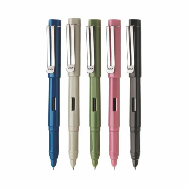 Zoox A9 Fountain Pen | Includes 3 Ink Cartridges and 1 Converter - Fountain Pen