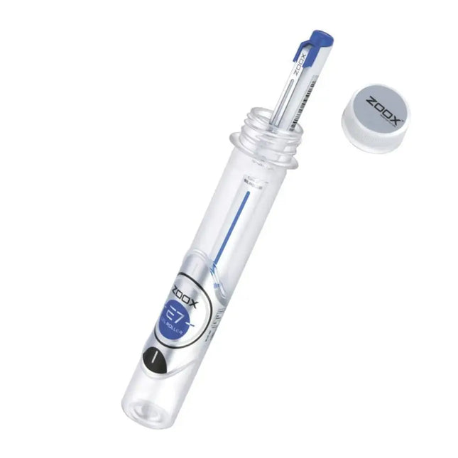 Zoox E7 Roller Gel Pen | Ink Colour - Blue and Black - Blue - Roller Ball Pens
