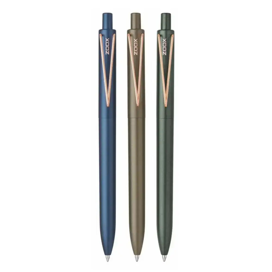Zoox X7 Retractable Roller Gel Pen | Ink Colour - Blue - Roller Ball Pens