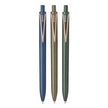 Zoox X7 Retractable Roller Gel Pen | Ink Colour - Blue - Roller Ball Pens